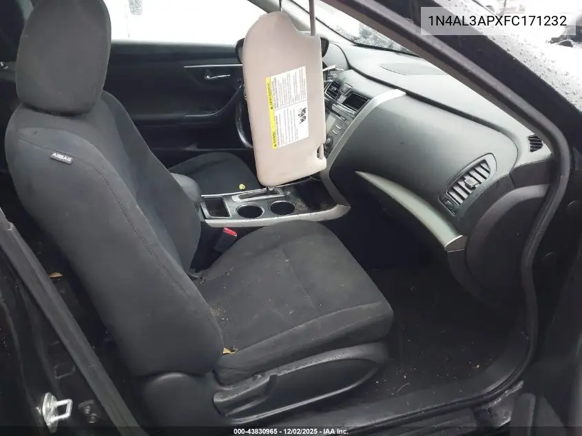 1N4AL3APXFC171232 2015 Nissan Altima 2.5 Sv