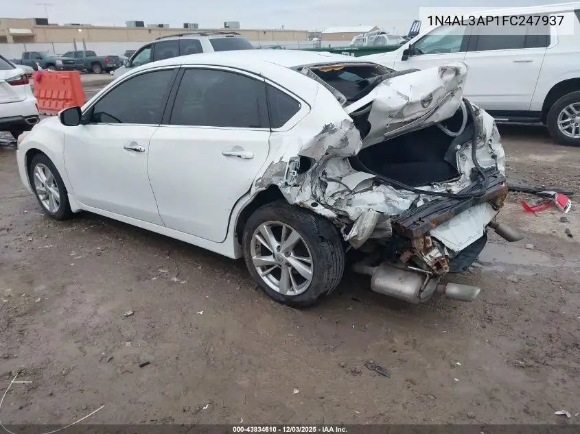 1N4AL3AP1FC247937 2015 Nissan Altima 2.5 Sl