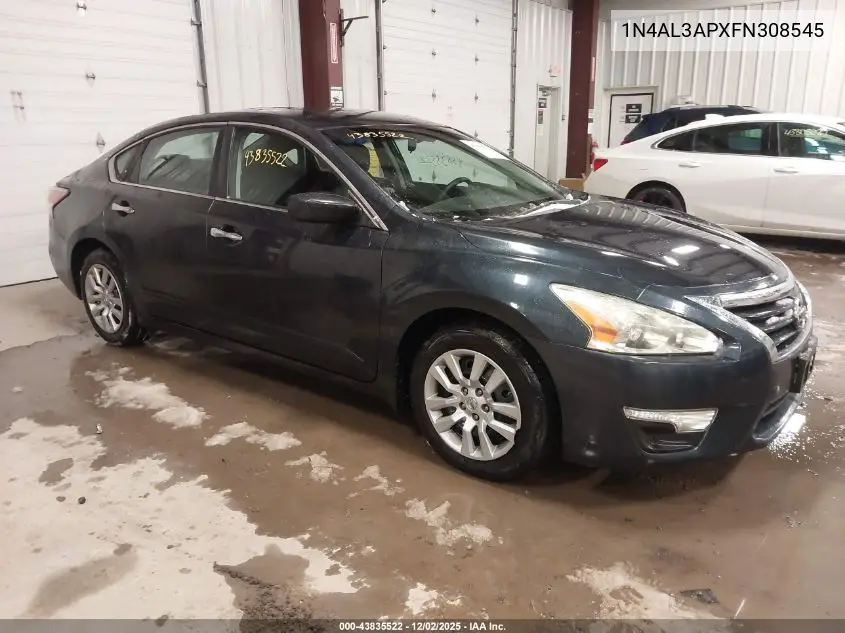 1N4AL3APXFN308545 2015 Nissan Altima 2.5 S