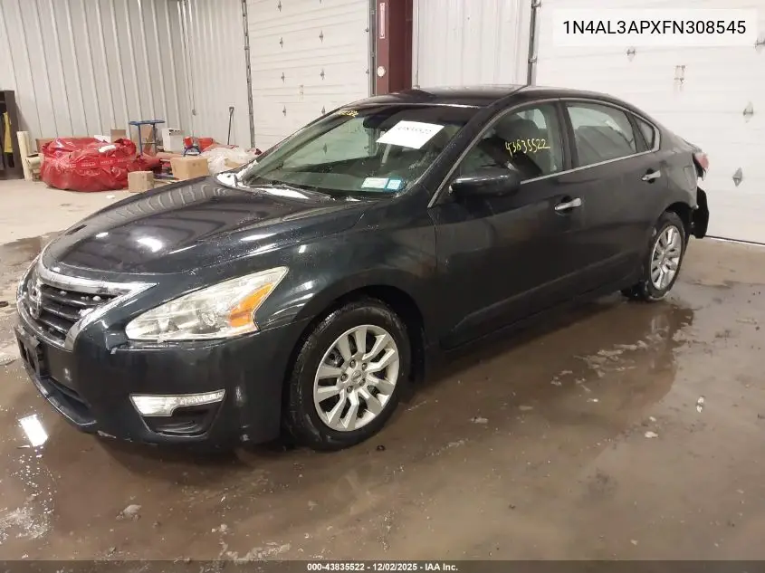 1N4AL3APXFN308545 2015 Nissan Altima 2.5 S