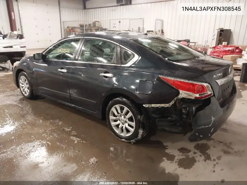 1N4AL3APXFN308545 2015 Nissan Altima 2.5 S