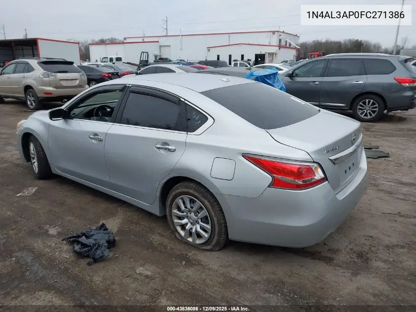 1N4AL3AP0FC271386 2015 Nissan Altima 2.5/2.5 S/2.5 Sl/2.5 Sv