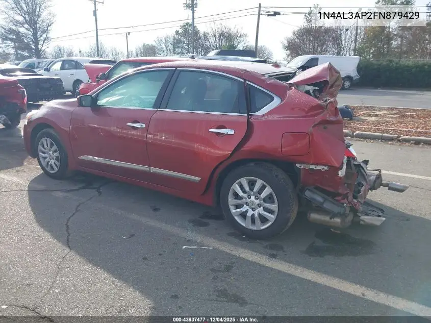 1N4AL3AP2FN879429 2015 Nissan Altima 2.5 S