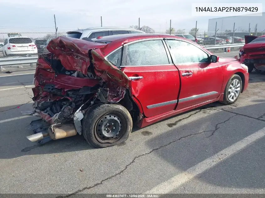1N4AL3AP2FN879429 2015 Nissan Altima 2.5 S