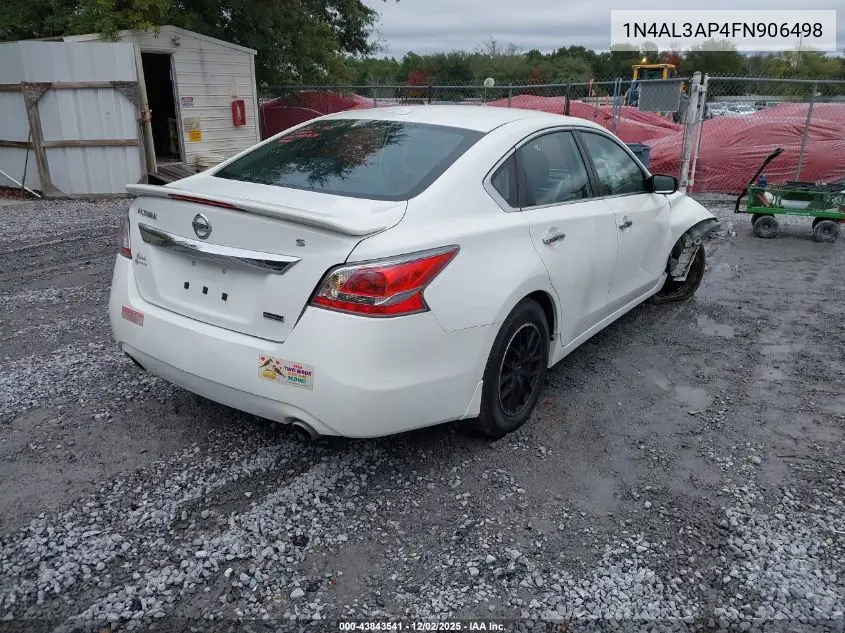 1N4AL3AP4FN906498 2015 Nissan Altima 2.5 S