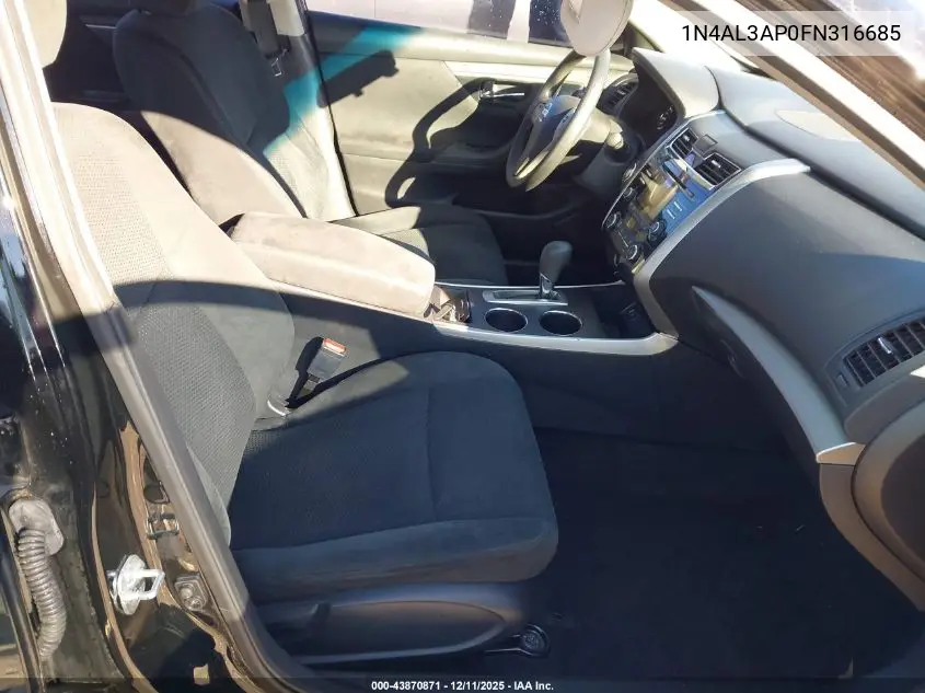 1N4AL3AP0FN316685 2015 Nissan Altima 2.5 S