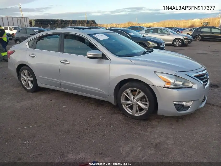 1N4AL3AP3FN917377 2015 Nissan Altima 2.5 Sl
