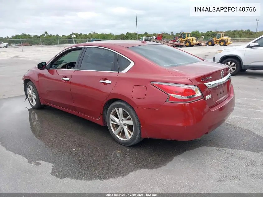1N4AL3AP2FC140766 2015 Nissan Altima 2.5 Sl