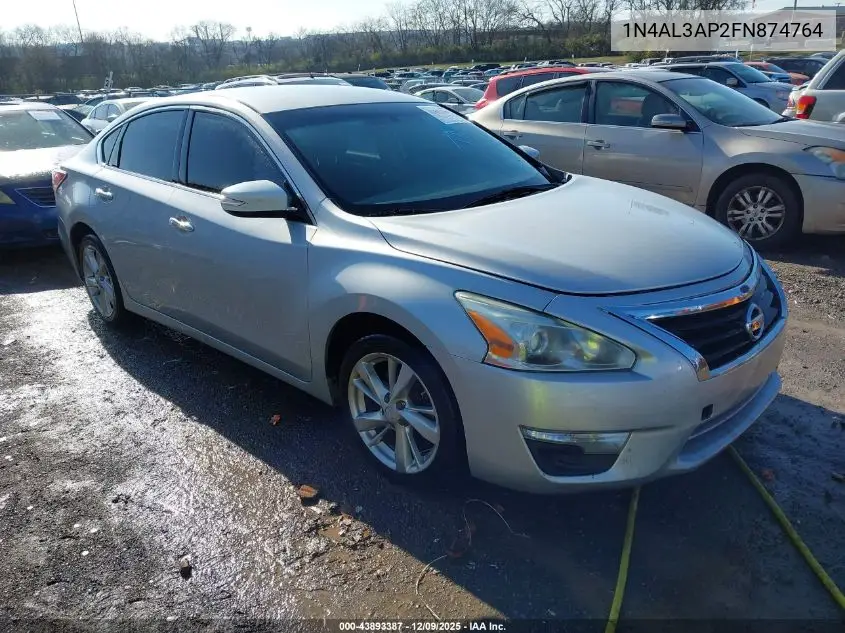 1N4AL3AP2FN874764 2015 Nissan Altima 2.5/2.5 S/2.5 Sl/2.5 Sv