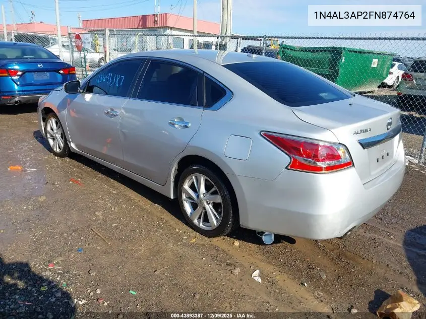 1N4AL3AP2FN874764 2015 Nissan Altima 2.5/2.5 S/2.5 Sl/2.5 Sv