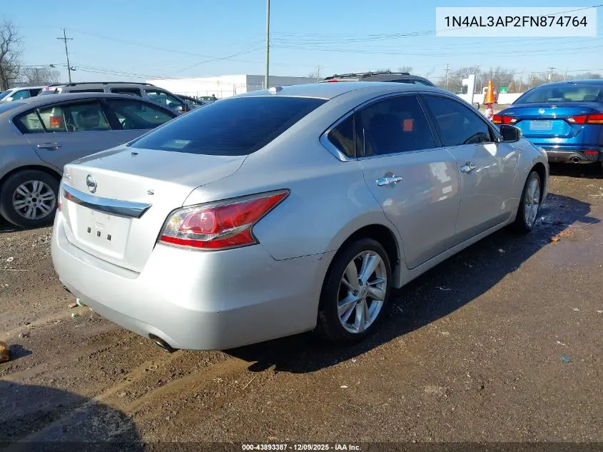1N4AL3AP2FN874764 2015 Nissan Altima 2.5/2.5 S/2.5 Sl/2.5 Sv
