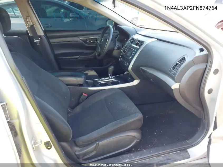 1N4AL3AP2FN874764 2015 Nissan Altima 2.5/2.5 S/2.5 Sl/2.5 Sv