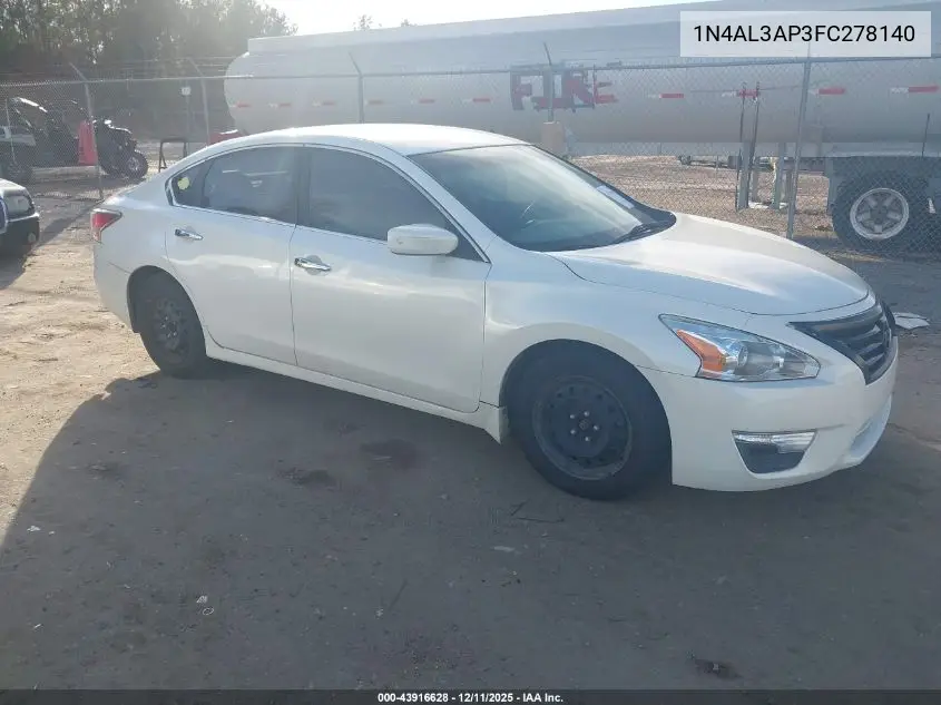 1N4AL3AP3FC278140 2015 Nissan Altima 2.5 S