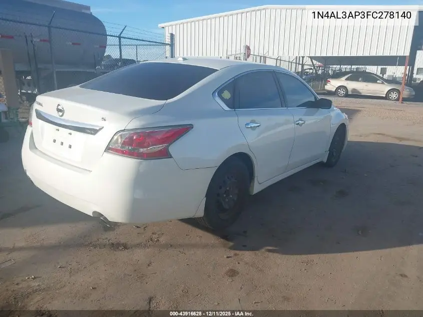 1N4AL3AP3FC278140 2015 Nissan Altima 2.5 S