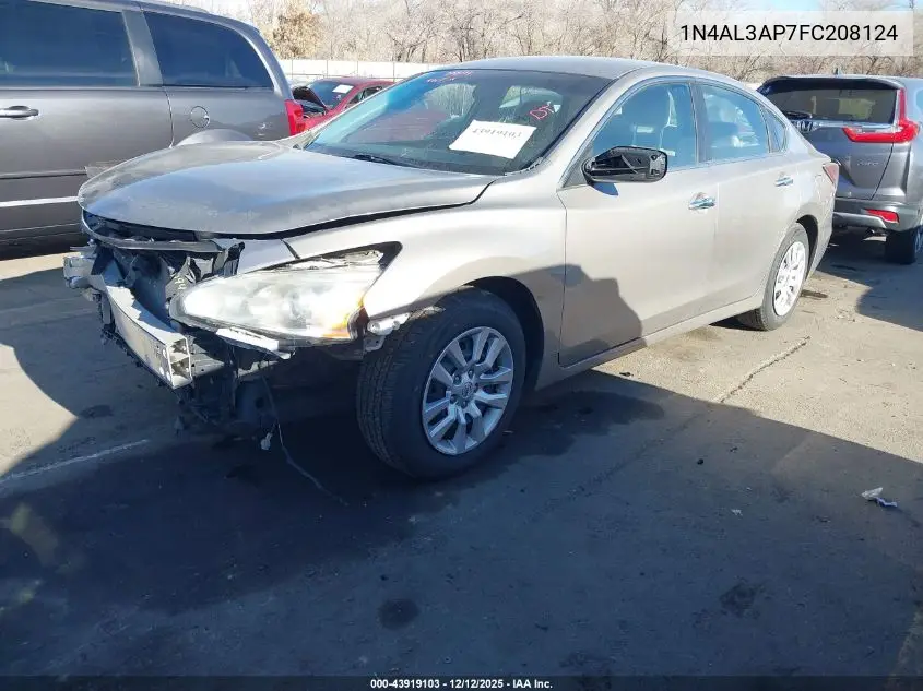 1N4AL3AP7FC208124 2015 Nissan Altima 2.5 S