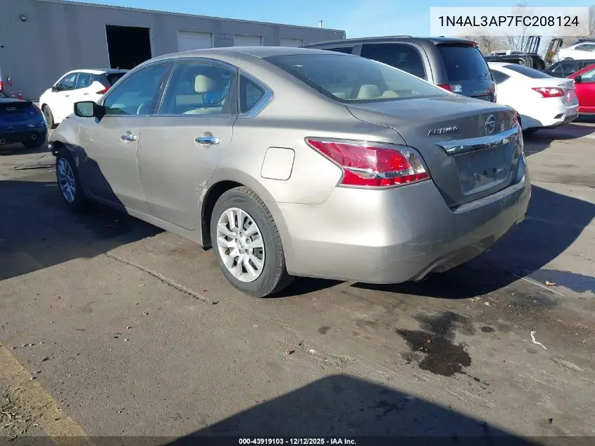 1N4AL3AP7FC208124 2015 Nissan Altima 2.5 S
