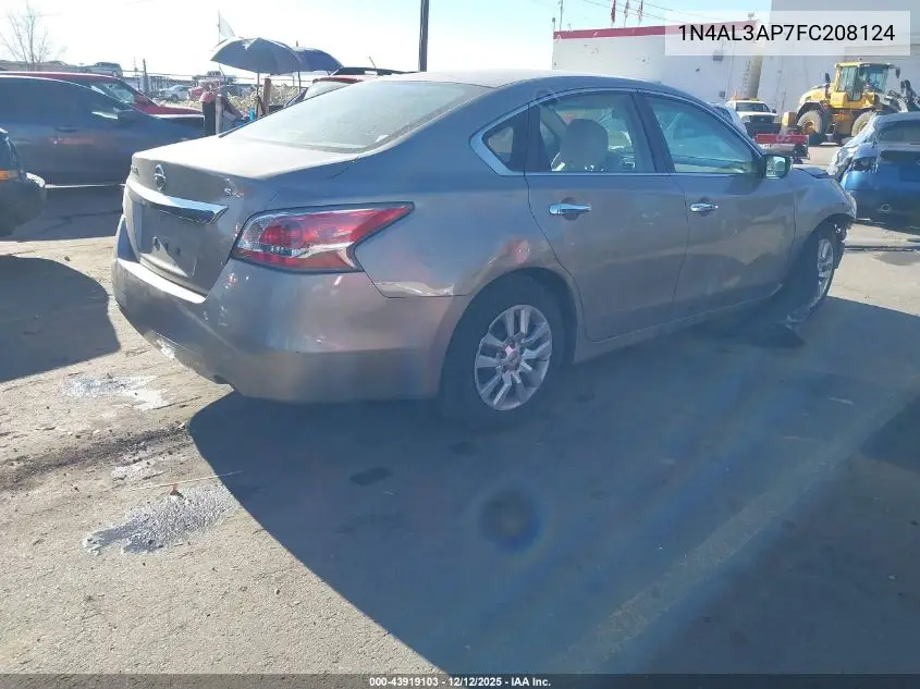 1N4AL3AP7FC208124 2015 Nissan Altima 2.5 S