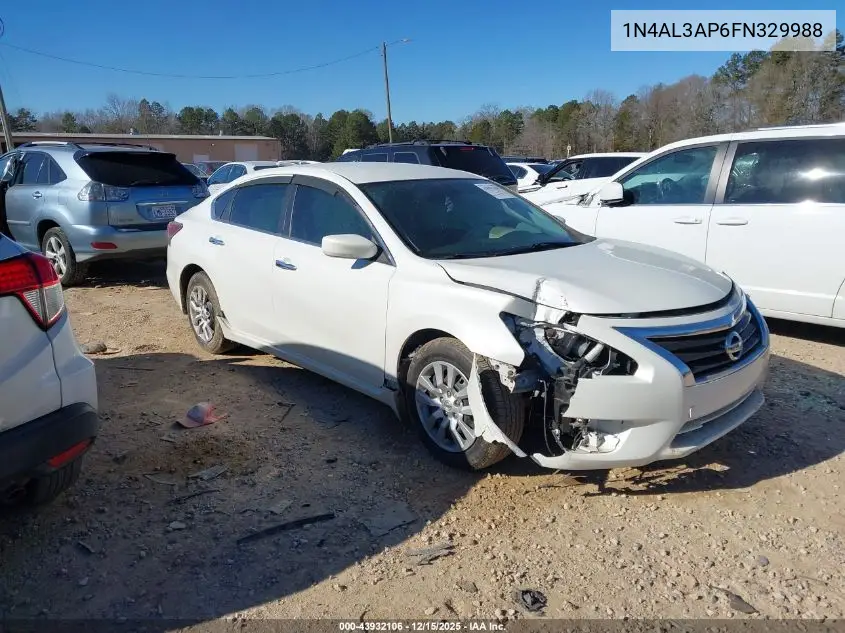 1N4AL3AP6FN329988 2015 Nissan Altima 2.5 S