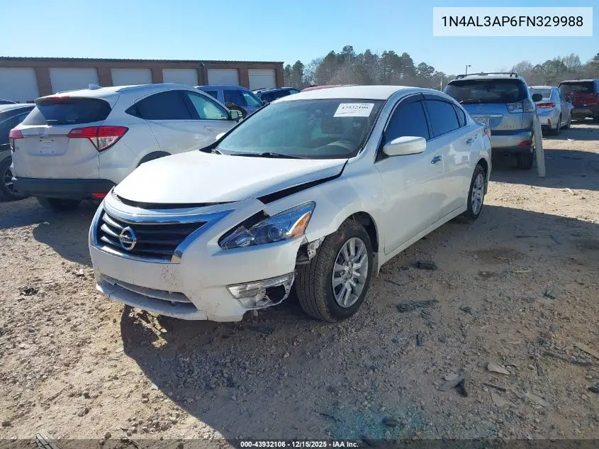 1N4AL3AP6FN329988 2015 Nissan Altima 2.5 S