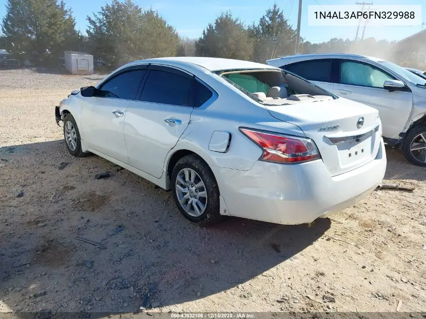 1N4AL3AP6FN329988 2015 Nissan Altima 2.5 S