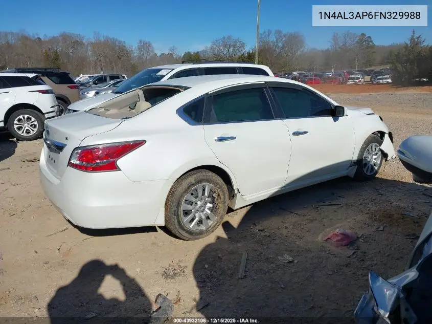 1N4AL3AP6FN329988 2015 Nissan Altima 2.5 S
