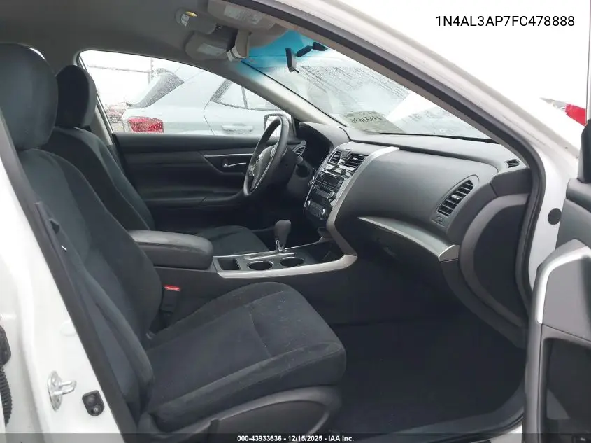 1N4AL3AP7FC478888 2015 Nissan Altima 2.5 S