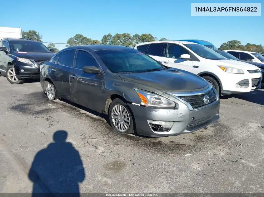 1N4AL3AP6FN864822 2015 Nissan Altima 2.5/2.5 S/2.5 Sl/2.5 Sv