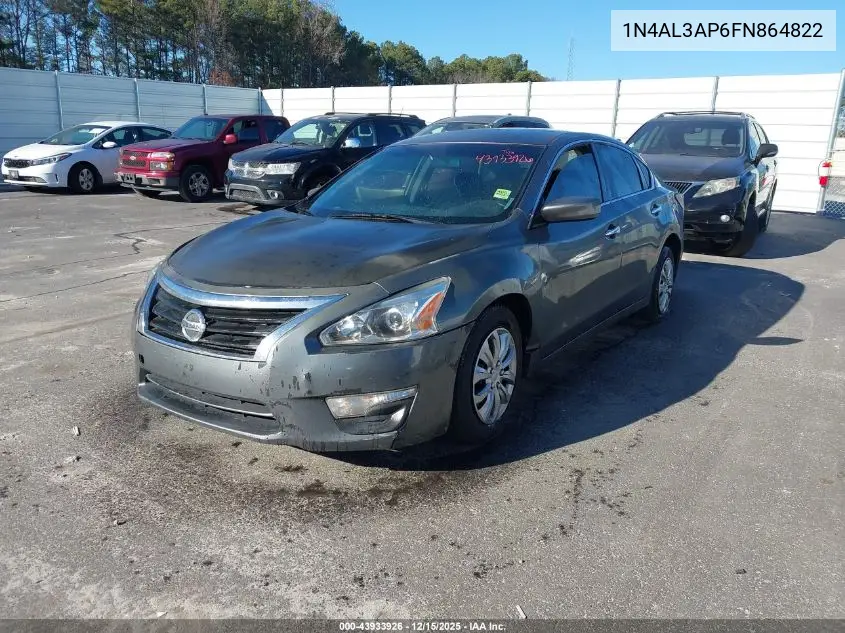 1N4AL3AP6FN864822 2015 Nissan Altima 2.5/2.5 S/2.5 Sl/2.5 Sv