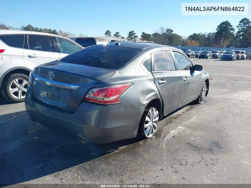 1N4AL3AP6FN864822 2015 Nissan Altima 2.5/2.5 S/2.5 Sl/2.5 Sv