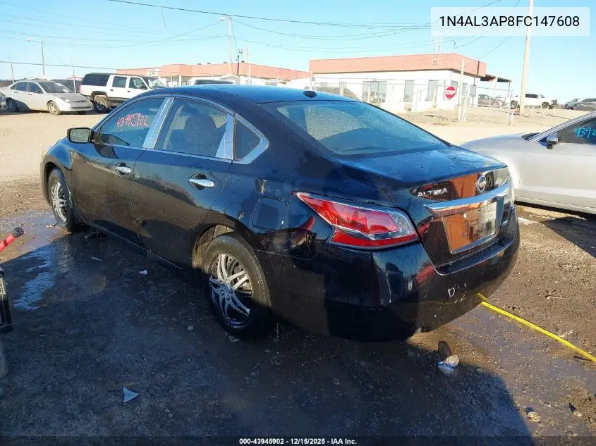 1N4AL3AP8FC147608 2015 Nissan Altima 2.5 S