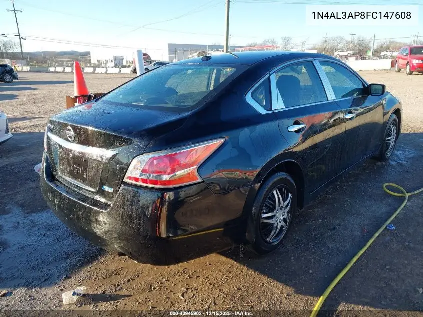 1N4AL3AP8FC147608 2015 Nissan Altima 2.5 S