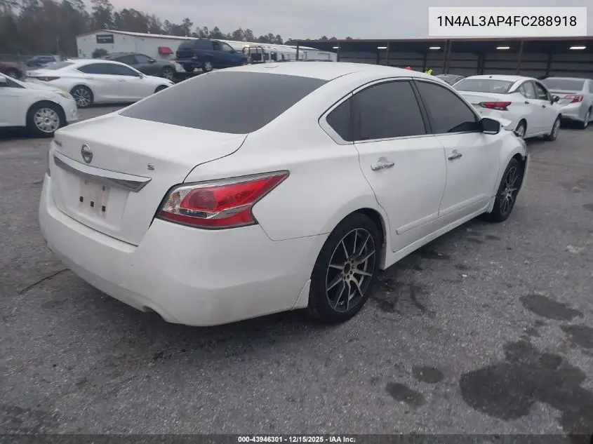 1N4AL3AP4FC288918 2015 Nissan Altima 2.5 S