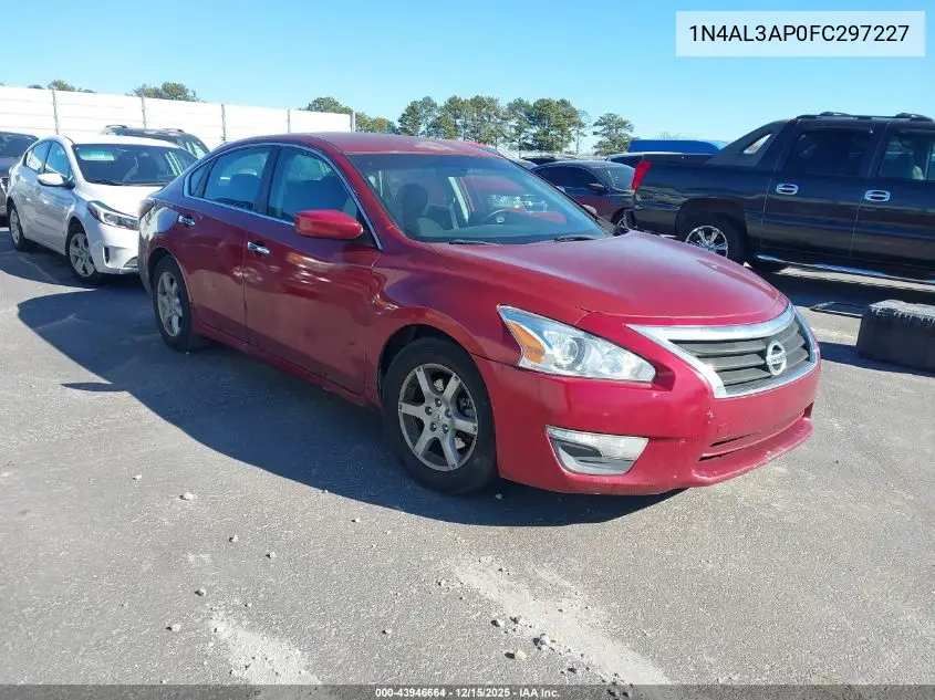 1N4AL3AP0FC297227 2015 Nissan Altima 2.5/2.5 S/2.5 Sl/2.5 Sv