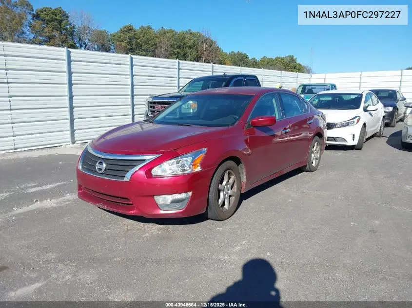 1N4AL3AP0FC297227 2015 Nissan Altima 2.5/2.5 S/2.5 Sl/2.5 Sv