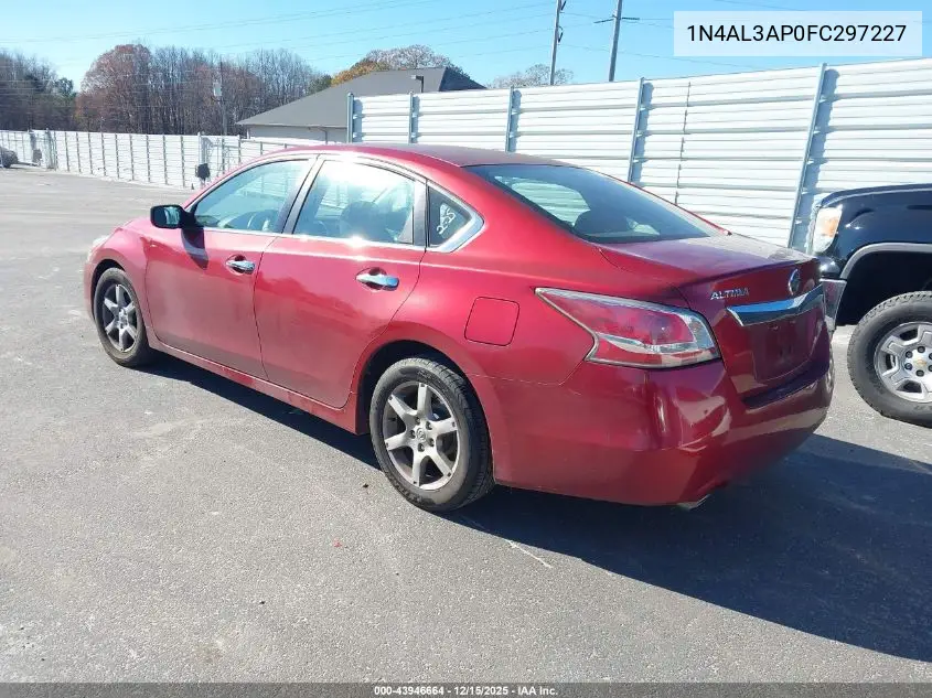 1N4AL3AP0FC297227 2015 Nissan Altima 2.5/2.5 S/2.5 Sl/2.5 Sv