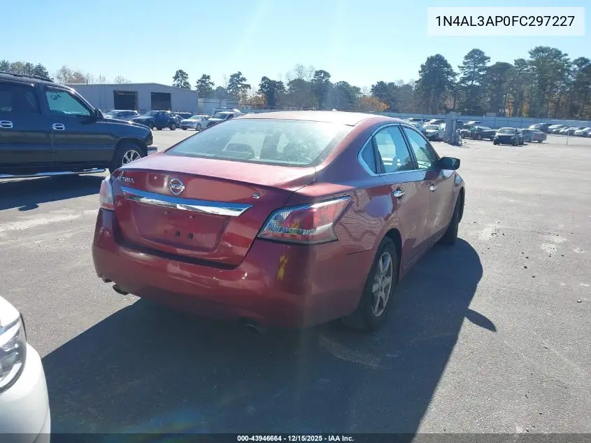 1N4AL3AP0FC297227 2015 Nissan Altima 2.5/2.5 S/2.5 Sl/2.5 Sv