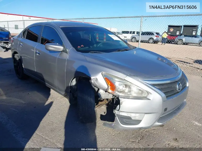 1N4AL3AP6FN315606 2015 Nissan Altima 2.5 S