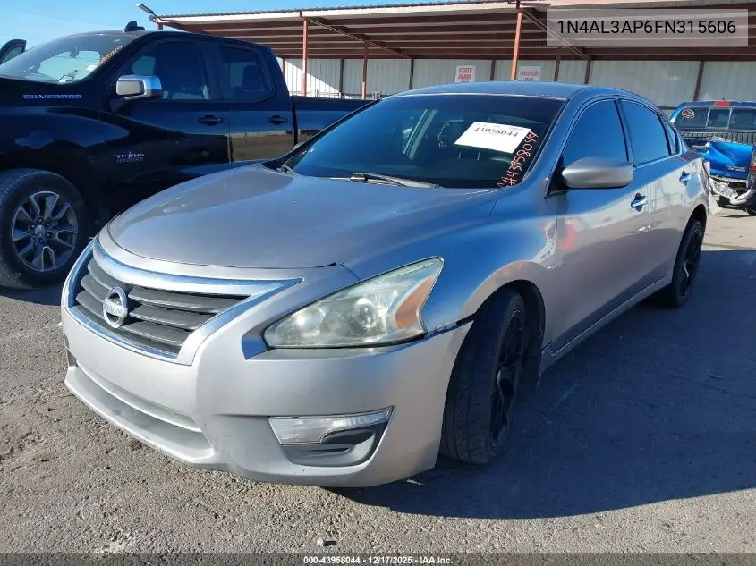 1N4AL3AP6FN315606 2015 Nissan Altima 2.5 S