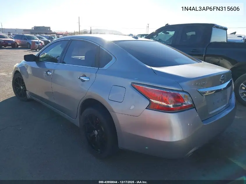 1N4AL3AP6FN315606 2015 Nissan Altima 2.5 S