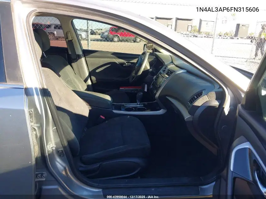 1N4AL3AP6FN315606 2015 Nissan Altima 2.5 S