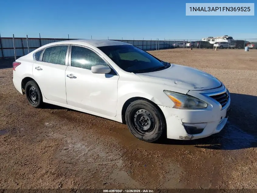 1N4AL3AP1FN369525 2015 Nissan Altima 2.5 S