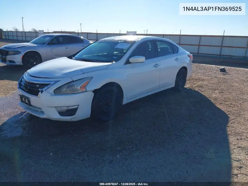 1N4AL3AP1FN369525 2015 Nissan Altima 2.5 S