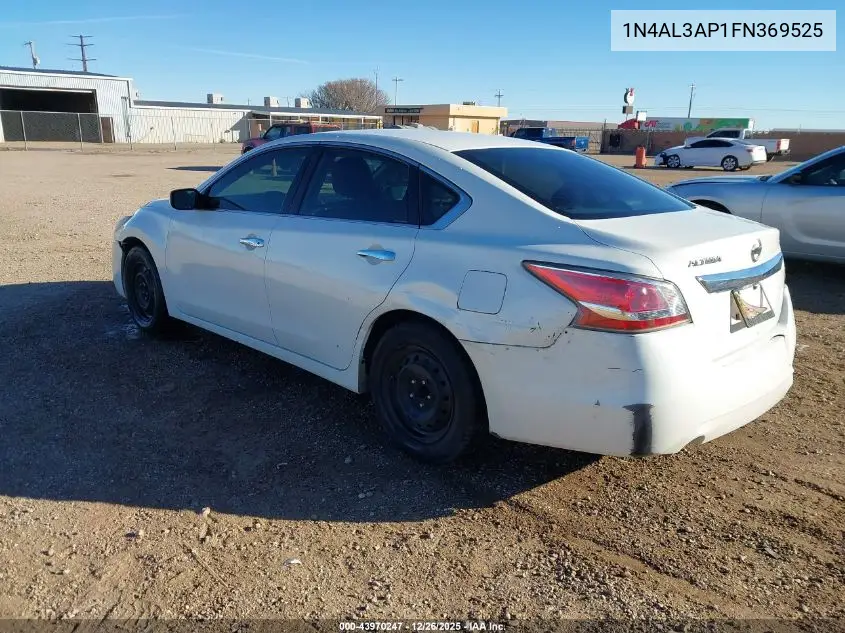 1N4AL3AP1FN369525 2015 Nissan Altima 2.5 S