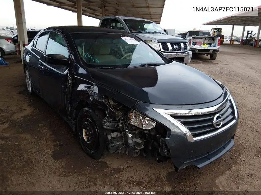 1N4AL3AP7FC115071 2015 Nissan Altima 2.5 Sv