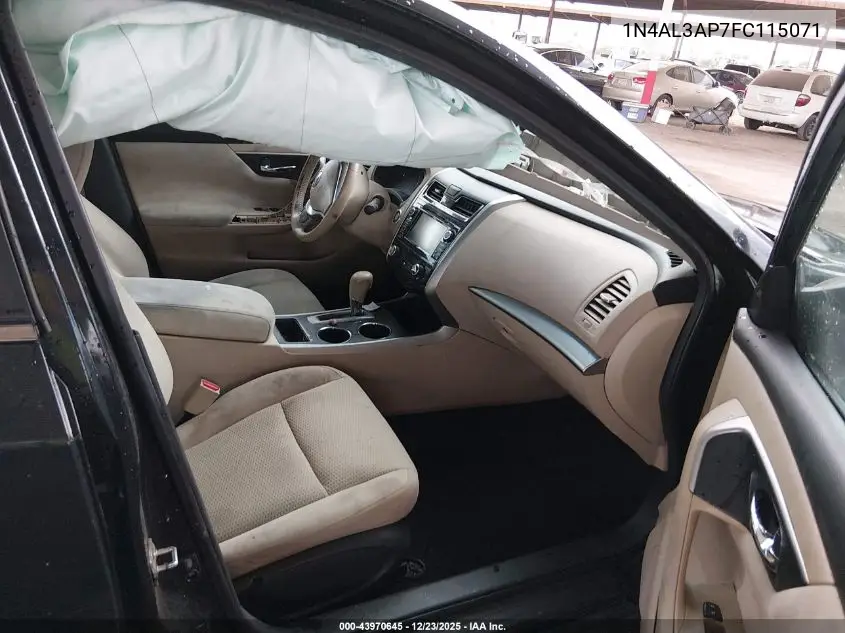 1N4AL3AP7FC115071 2015 Nissan Altima 2.5 Sv