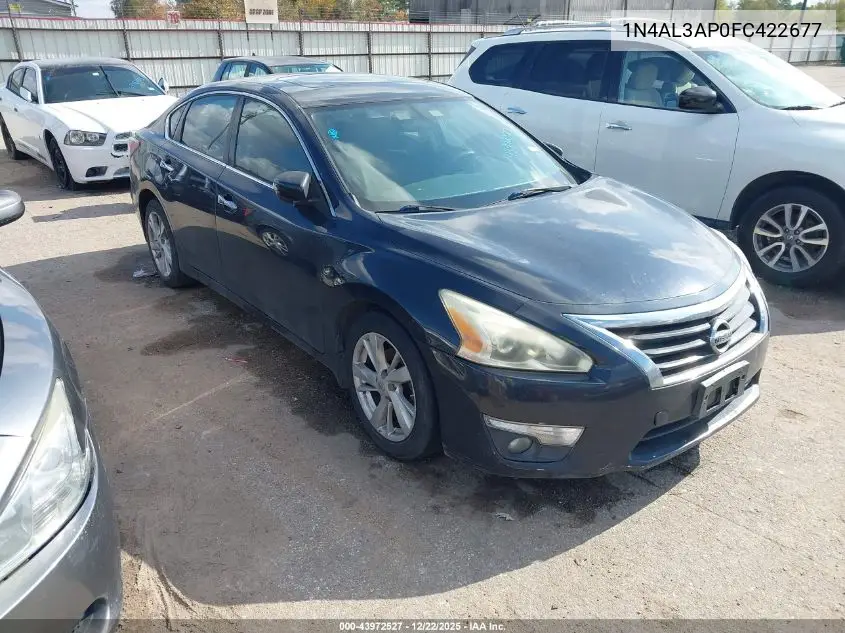 1N4AL3AP0FC422677 2015 Nissan Altima 2.5 Sv
