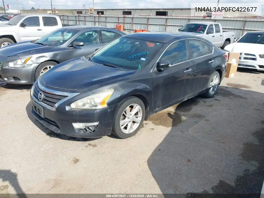 1N4AL3AP0FC422677 2015 Nissan Altima 2.5 Sv