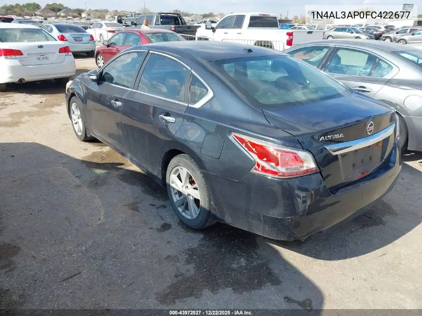 1N4AL3AP0FC422677 2015 Nissan Altima 2.5 Sv