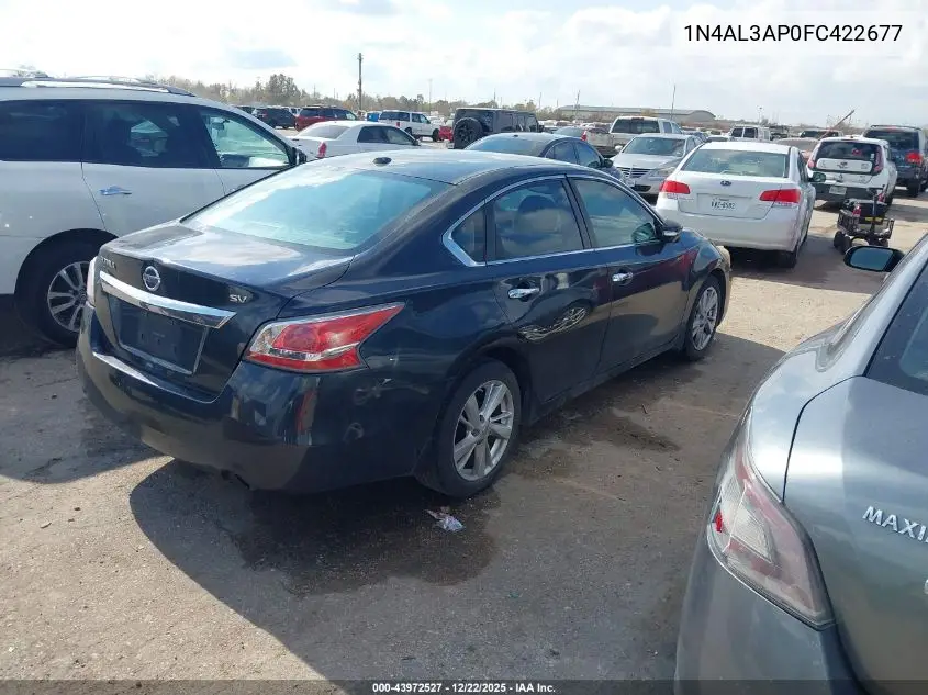 1N4AL3AP0FC422677 2015 Nissan Altima 2.5 Sv