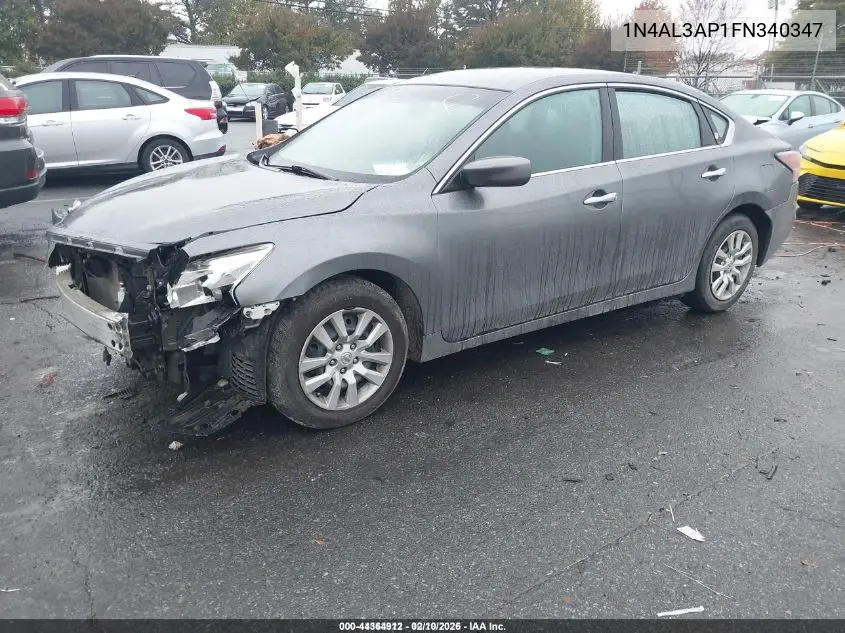 1N4AL3AP1FN340347 2015 Nissan Altima 2.5/2.5 S/2.5 Sl/2.5 Sv
